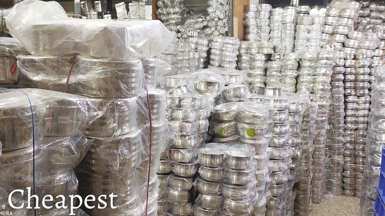 கோவையில் Kitchen Stainless steel collections wholesale and retail. Cheapest|Anitha steel corpoeation