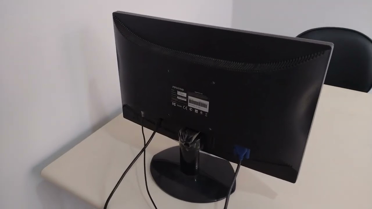 Monitor VGA com Som Integrado (Monitor VGA com Alto Falante)