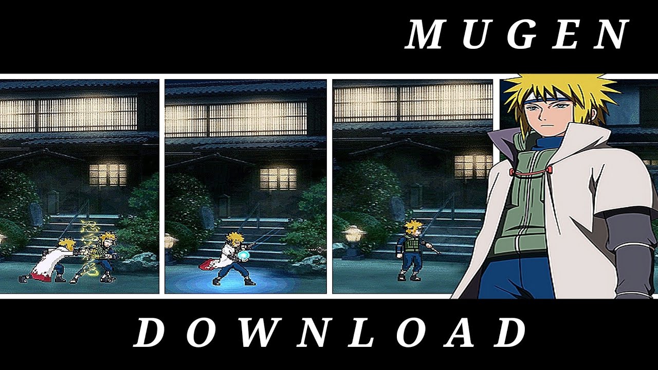 Minato Namikaze(Hokage) Jus mugen char Opengl convert DirectX