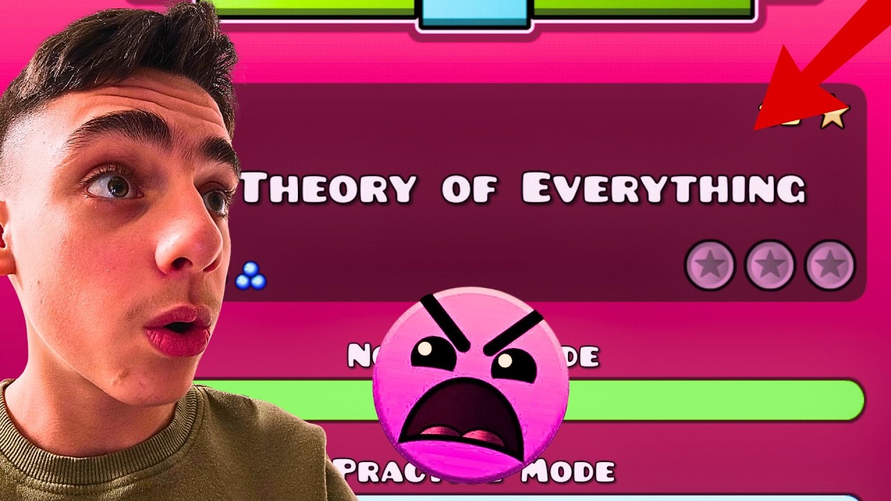 AM TERMINAT THEORY OF EVERYTHING?! | Geometry Dash