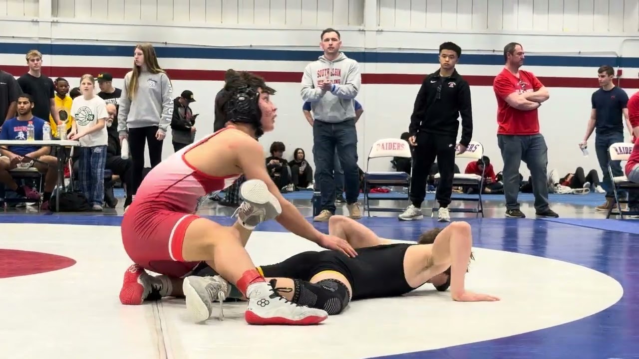 IWCOA Regionals - Match 5 (138 lbs) vs Travis Vannewkirk (S) Glenbard North