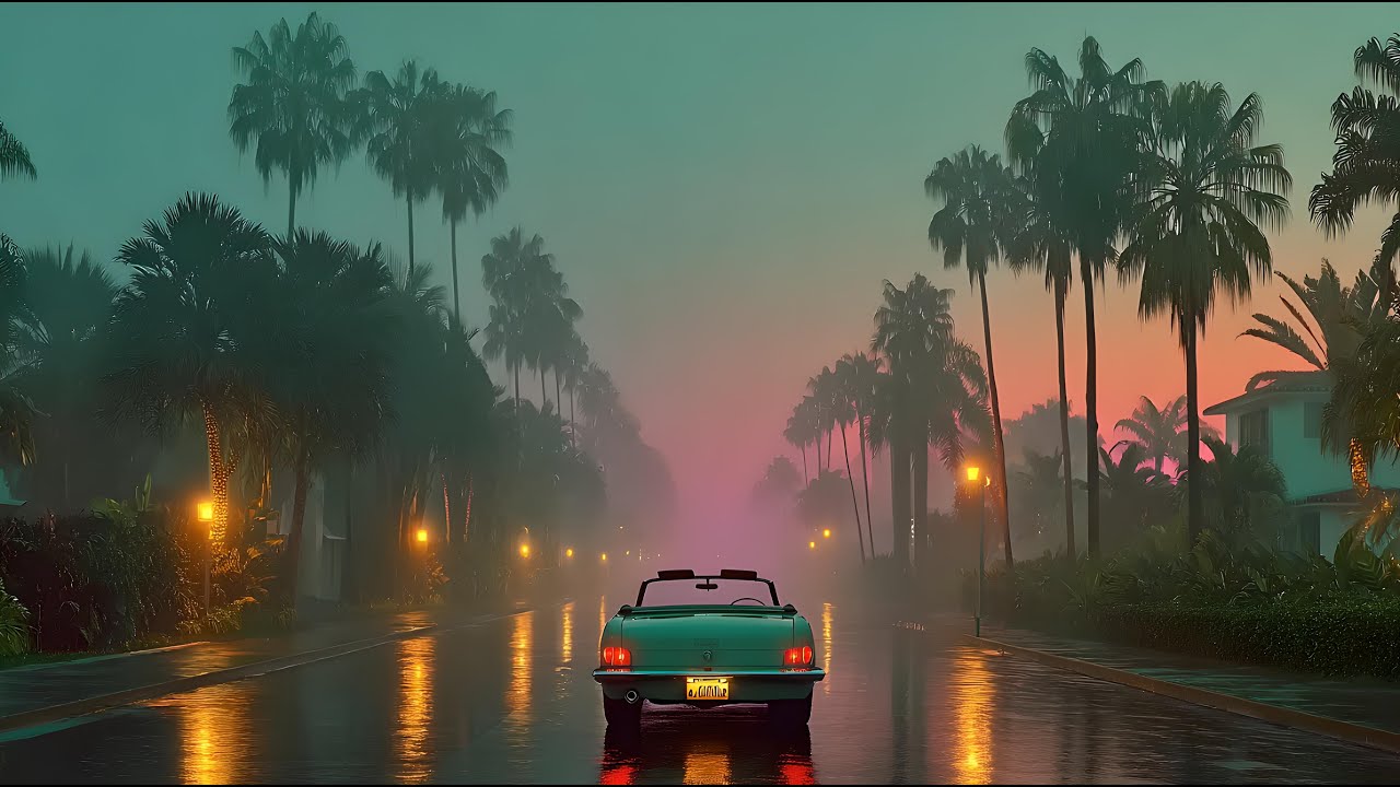 Rainy City Drive 🌃 | Retro Synth Pop & Nostalgic Vibes