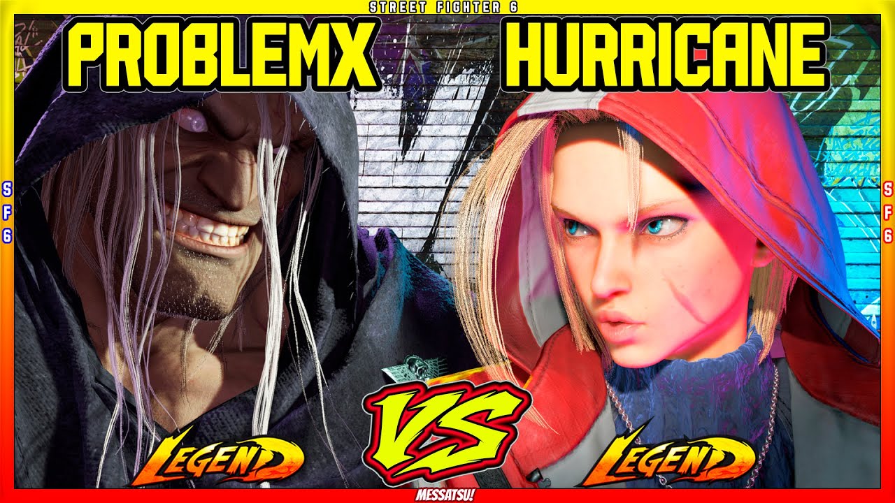 SF6 ProblemX (M.Bison) VS Hurricane (Cammy)💥Messatsu💥