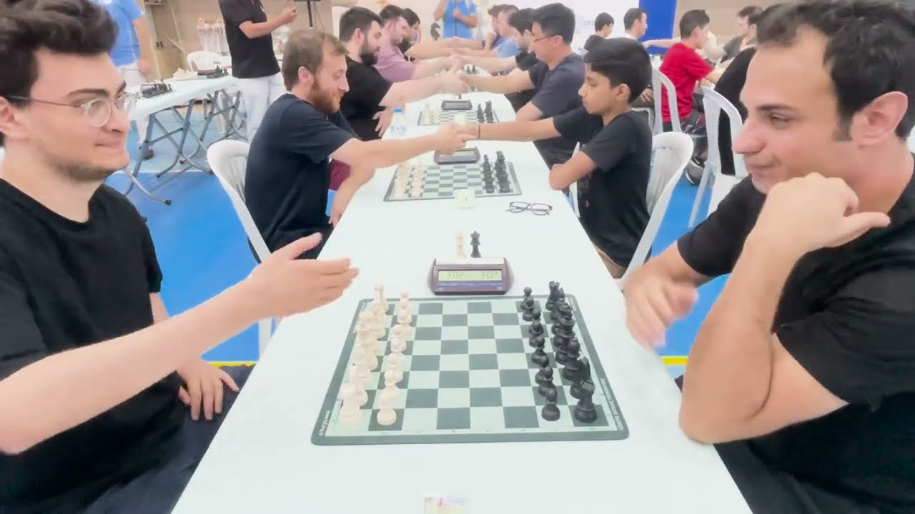 5.Tur- GM Vahap ŞANAL- IM NOROOZİ, Omid