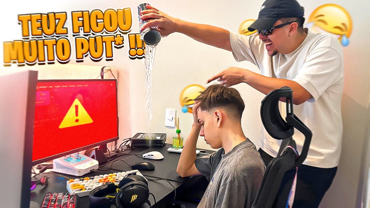 QUEIMEI O PC DO TEUZ ANTES DA FNCS FINALS KKKKKKKKKKKK