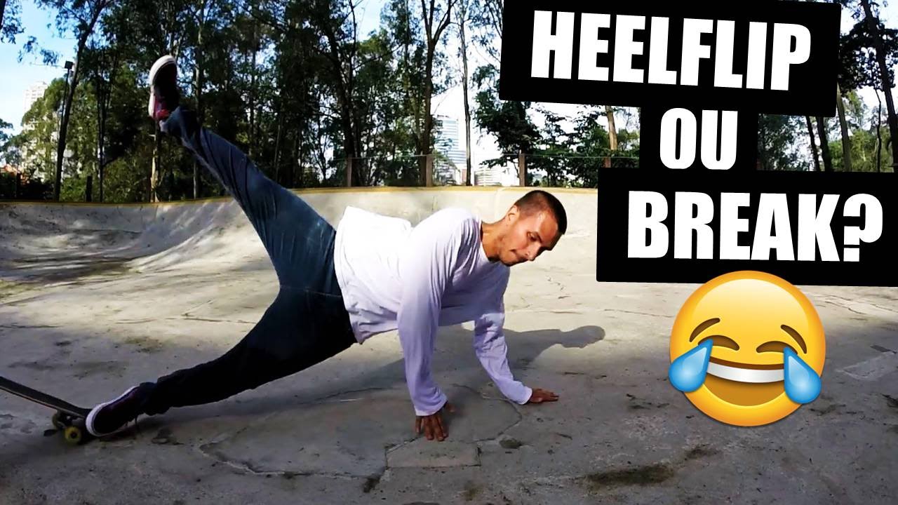 APRENDENDO A MANDAR HEELFLIP