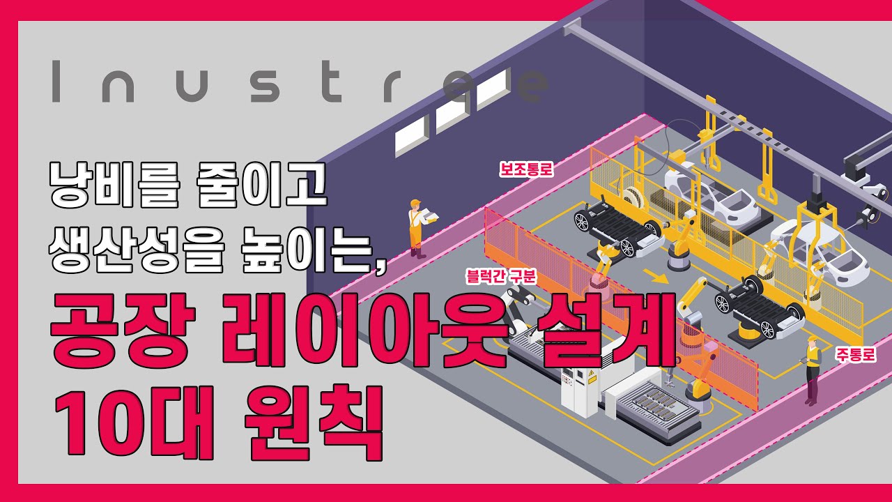 [Lean_Edu_14]  낭비는 줄이고 생산성을 높이는│ 레이아웃 설계 및 개선의 원칙