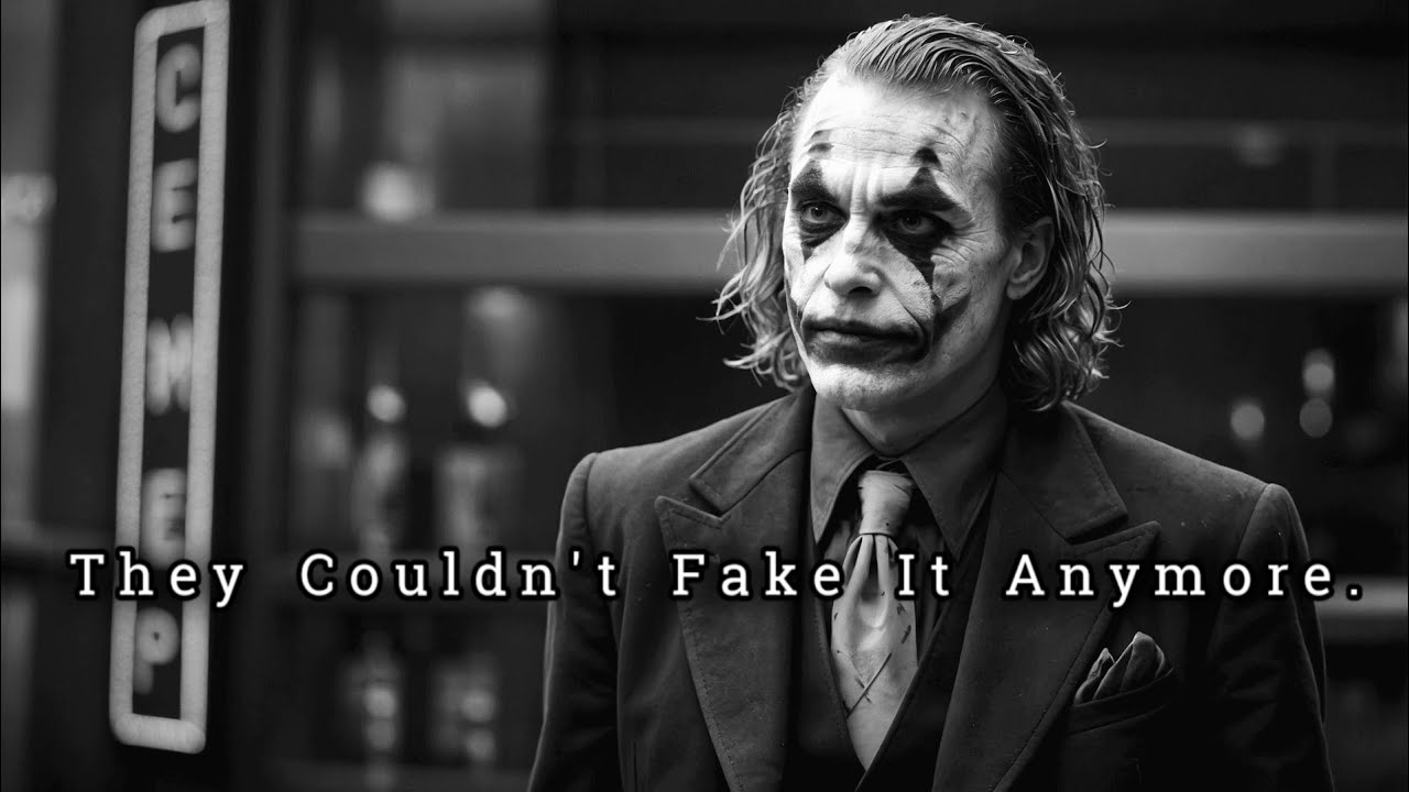 You Were Too Real, They Couldn't Fake It Anymore
