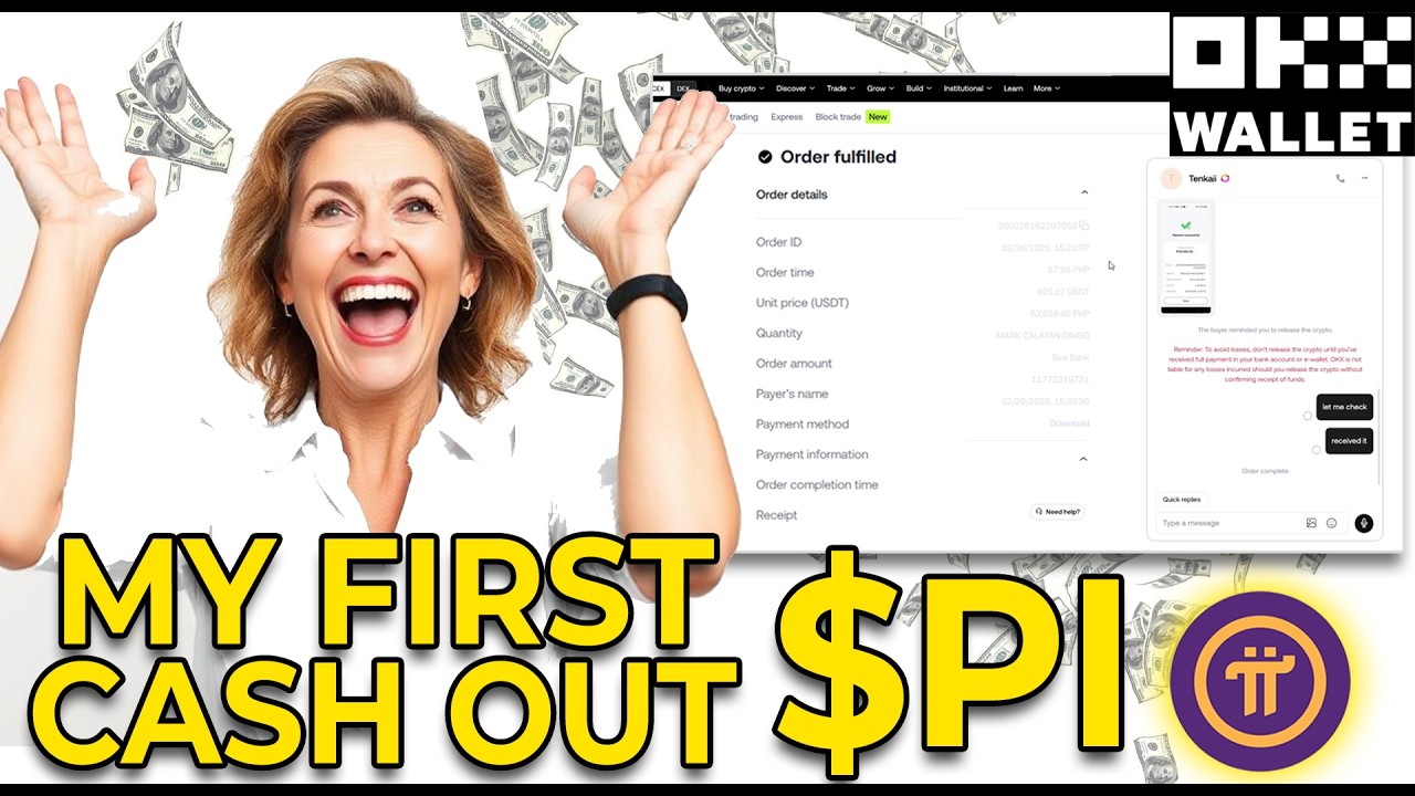 How to Withdraw PI Token Profit 💰 | Cash Out $PI to USDT on OKX P2P FAST 🚀
