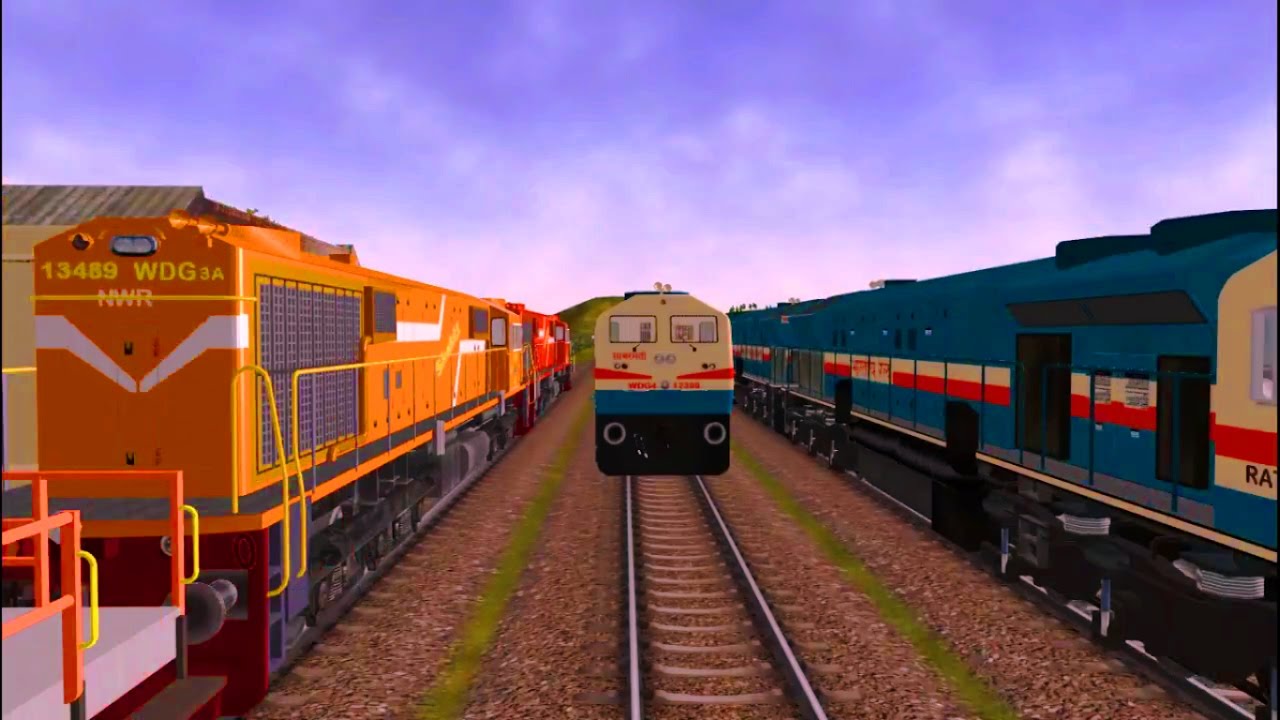Freight Train Rescue Part 1  in MSTS Open Rails by Sumit Mehrotra