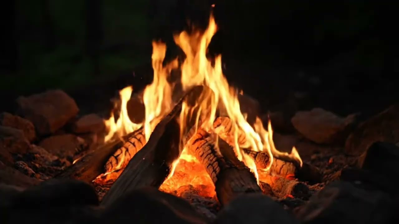 Relaxing Firewood Crackling for Mind and Body