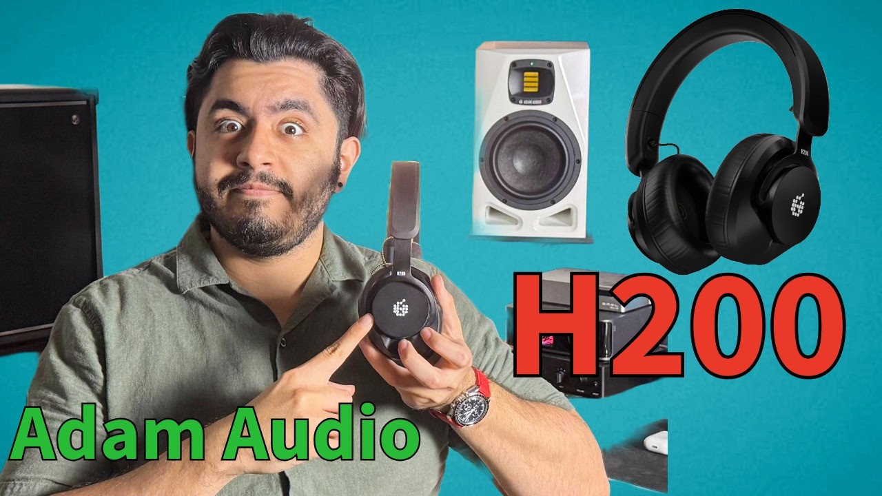 BETTER than the M50X?? -- Adam Audio H200 Headphones Review