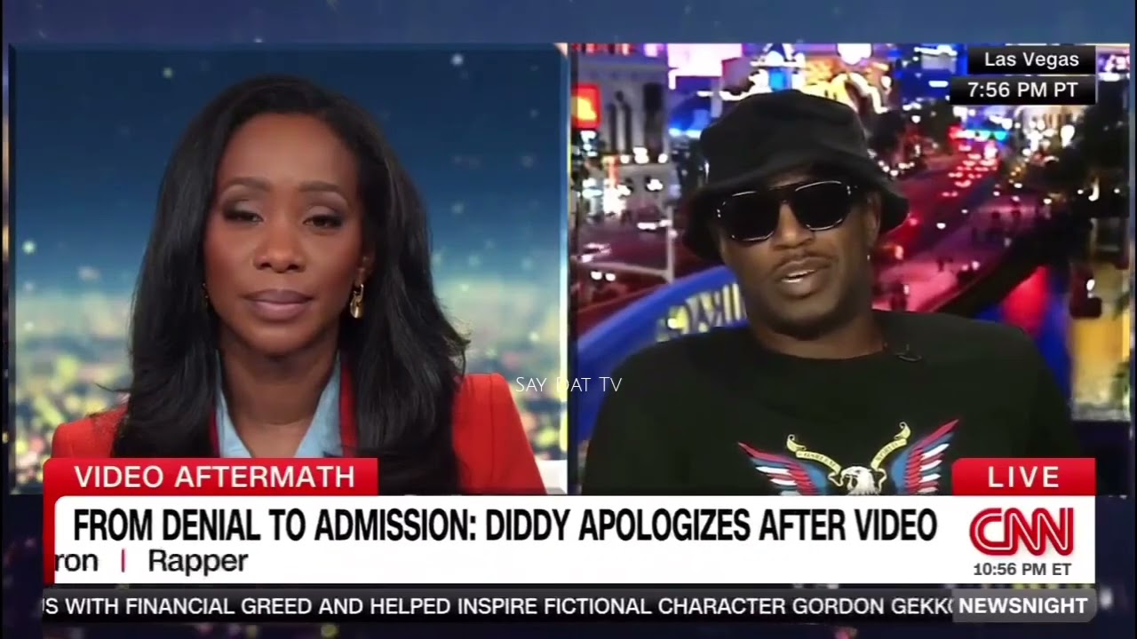 Возмутительная реакция Кэмрона на видео/извинения Diddy Hotel на CNN (обязательно к просмотру)