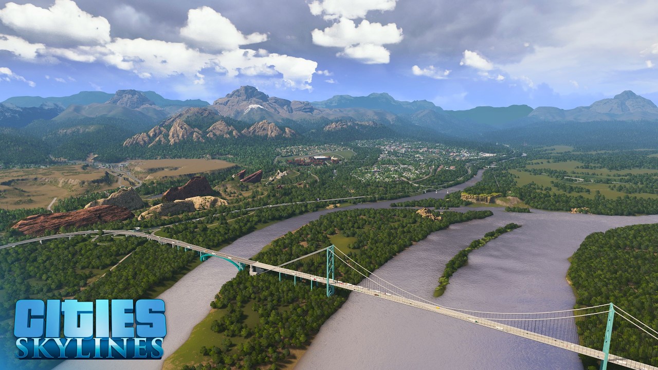Cities Skylines Dakota Falls | 6 Month Progress Update & Cinematic Showcase