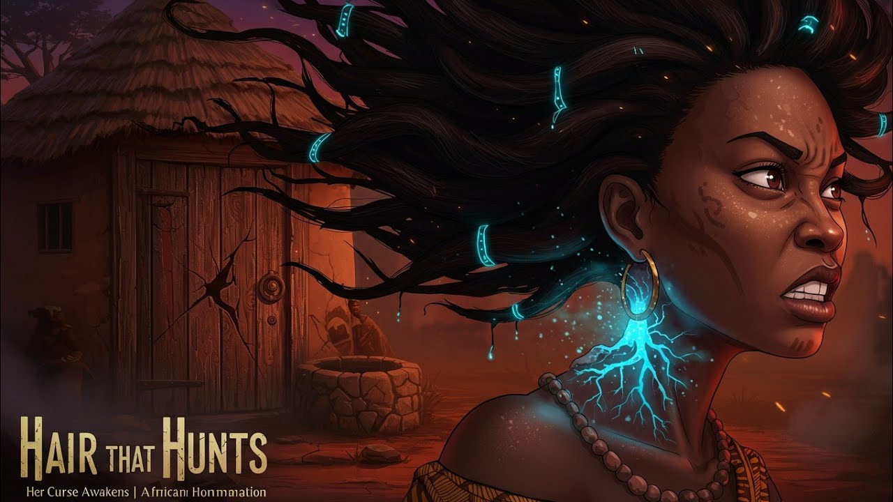 The Hair That Devours: Dimma's Curse Unleashed | African Magical Realism Animation