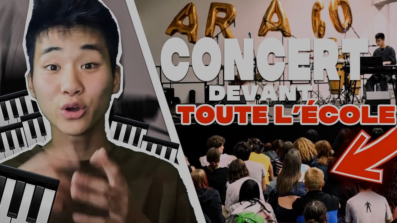 JE FAIS DU PIANO ET DU BEATBOX DEVANT TOUTE MON ECOLE !
