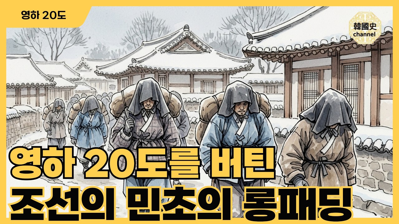 영하 20도를 버텨낸 조선의 미친 겨울 생존전략