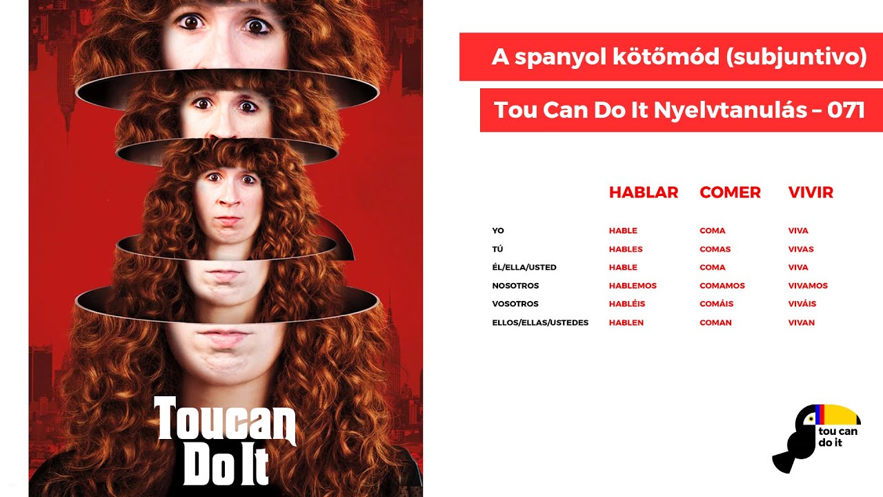 A spanyol kötőmód (subjuntivo) – Tou Can Do It Nyelvtanulás – 071