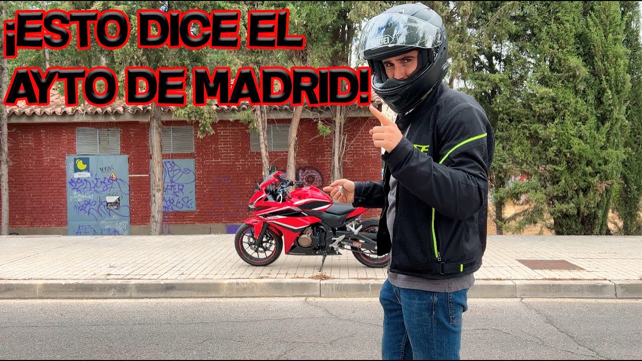 ¿PUEDO ESTACIONAR MI MOTO SOBRE LA ACERA? ¿SÍ O NO? ¡ESTO DICE EL AYTO DE MADRID!