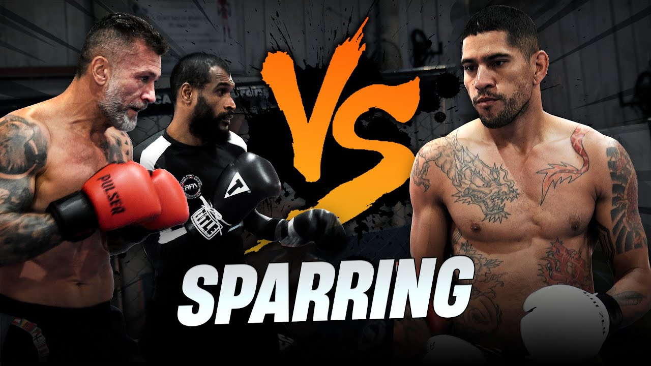 Alex Poatan DESAFIOU Rangel Farias no SPARRING