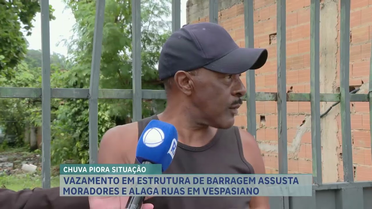 Moradores de Vespasiano temem rompimento de barragem no Morro Alto
