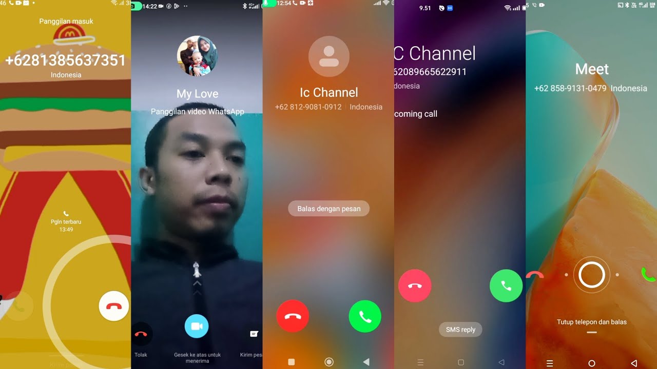 SAMSUNG burger/ Video call/REDMI 10C/OPPO reno /INFINIX smart 7,incoming call
