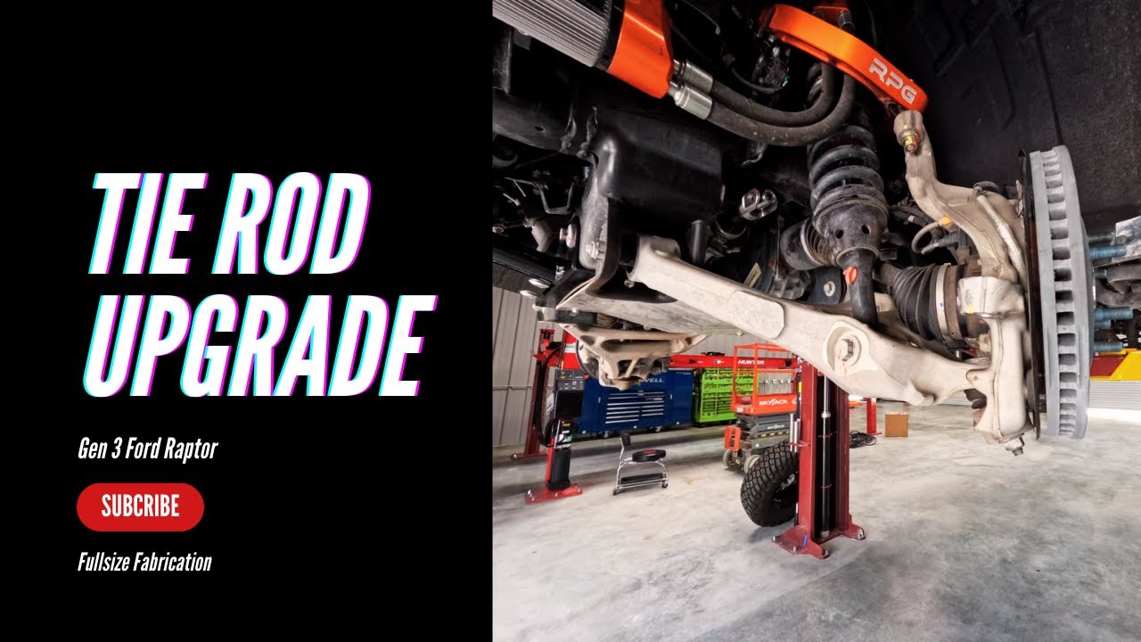 Модернизация рулевой тяги Ford Raptor