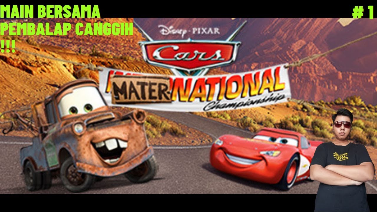 Cars Mater-National Gameplay: Lightning McQueen Circuit's Radiator Springs.