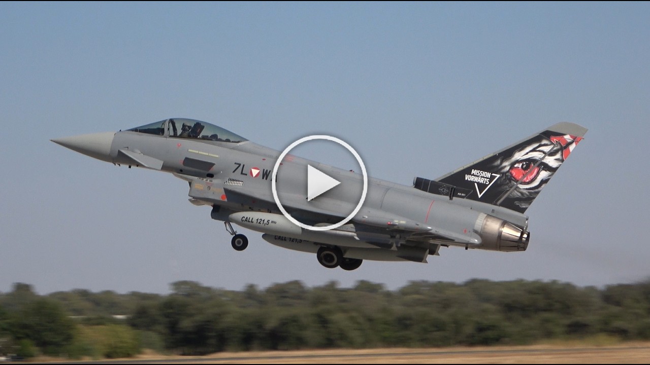 Tiger Meet 2025 - Eurofighter EF-2000 Typhoon Austrian Air Force