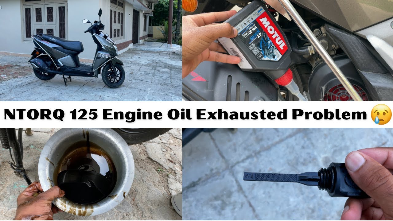TVS Ntorq Engine Oil Problem 😰| TVS Ntorq Engine Oil Change | कहाँ गया Engine Oil 🤔