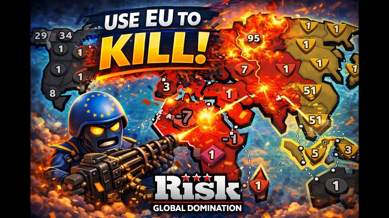 The Europe Hunting Strategy! Classic Fixed Risk Global Domination!