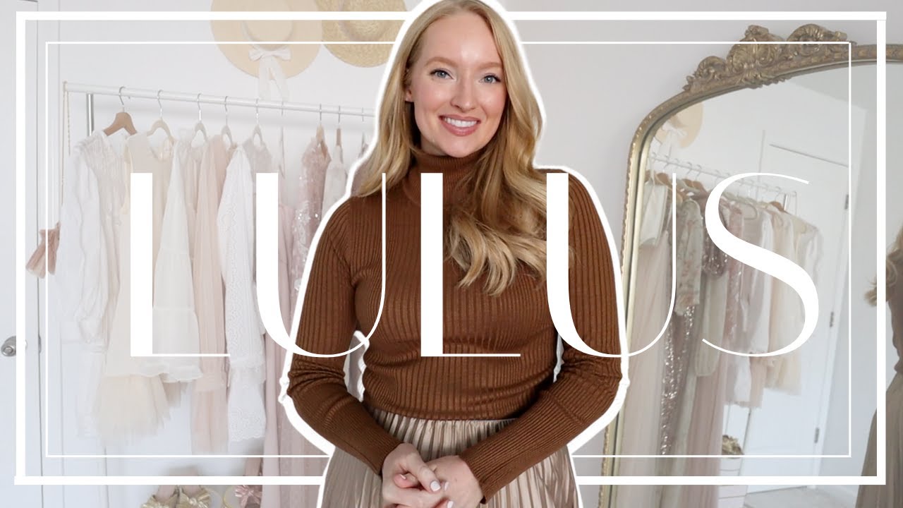 Holiday Outfits, Girly Winter Outfits + Winter Wedding Guest Dresses Under $100 from Lulus | TRY ON