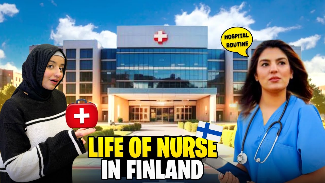 A day in my life as a nurse in Finland | Daily Tasks | Nurse in Finland |Hospital Buffet ￼Experience