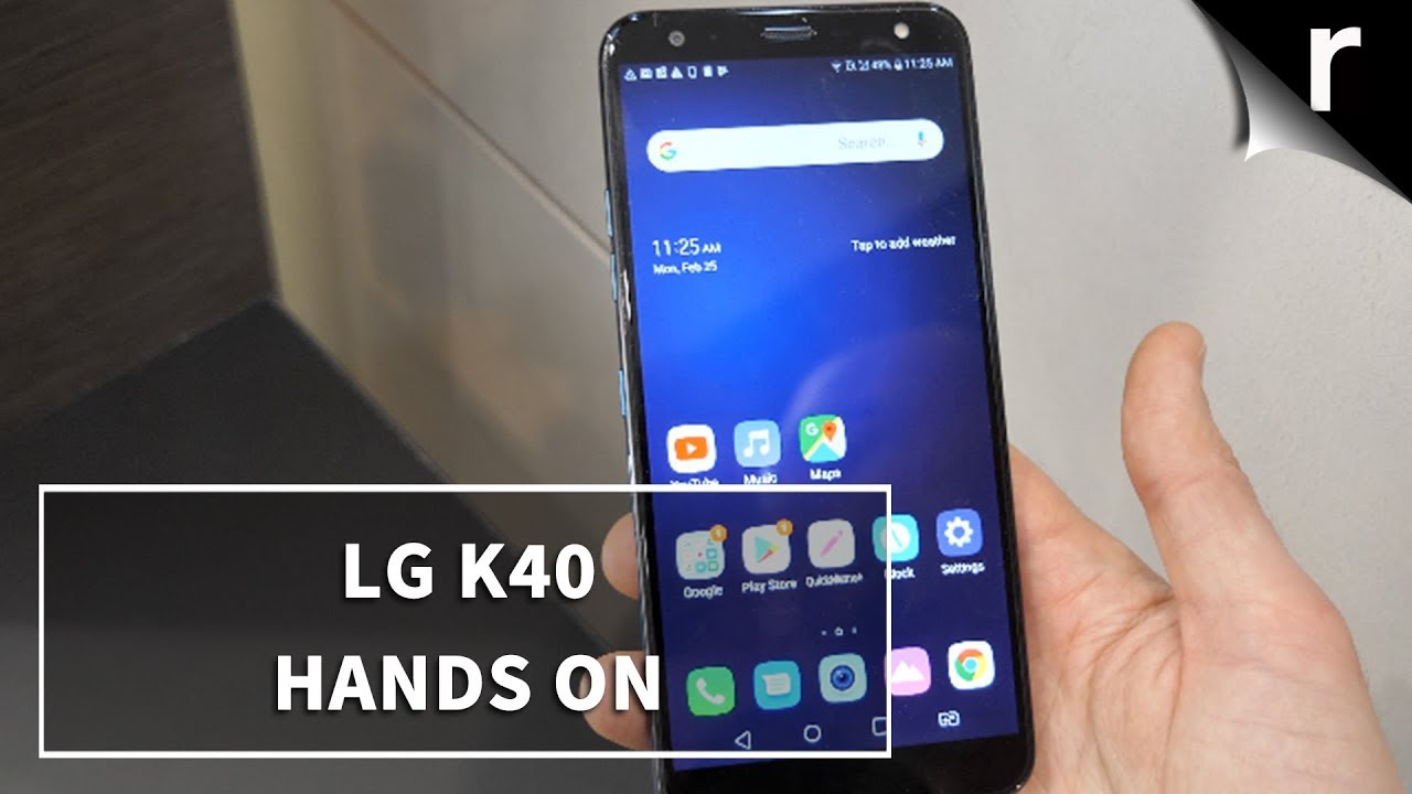 LG K40 Hands-on Review