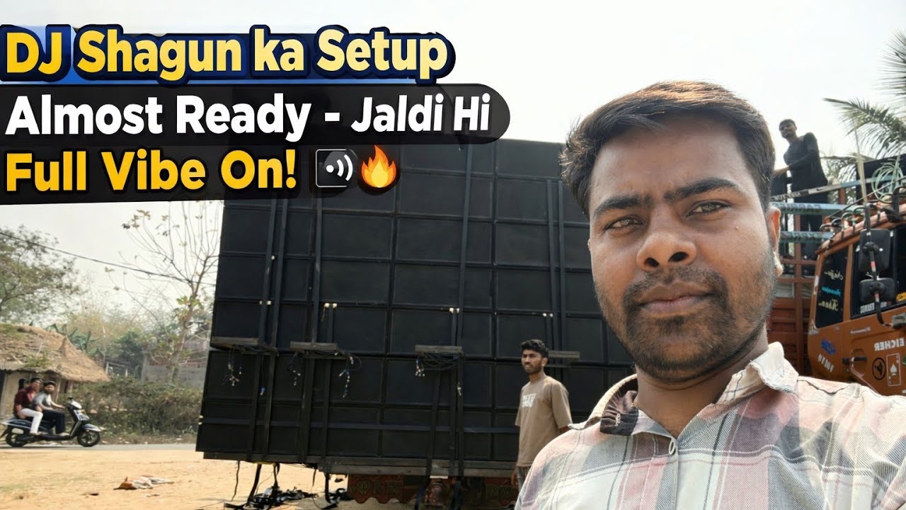 DJ Shagun ka Setup Almost Ready – Jaldi Hi Full Vibe On! 🔊🔥#dj #indiandj #bollywooddj#djlife#djparty