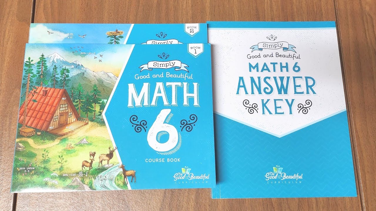 Complete Flip Through of Math Level 6 from The Good and the Beautiful