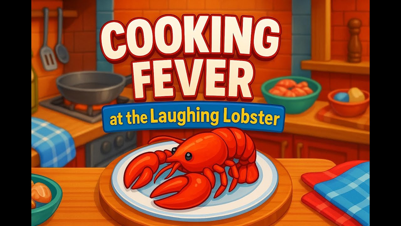 Cooking fever: It's heating up at the laughing lobster! hungry customers & pans on fire