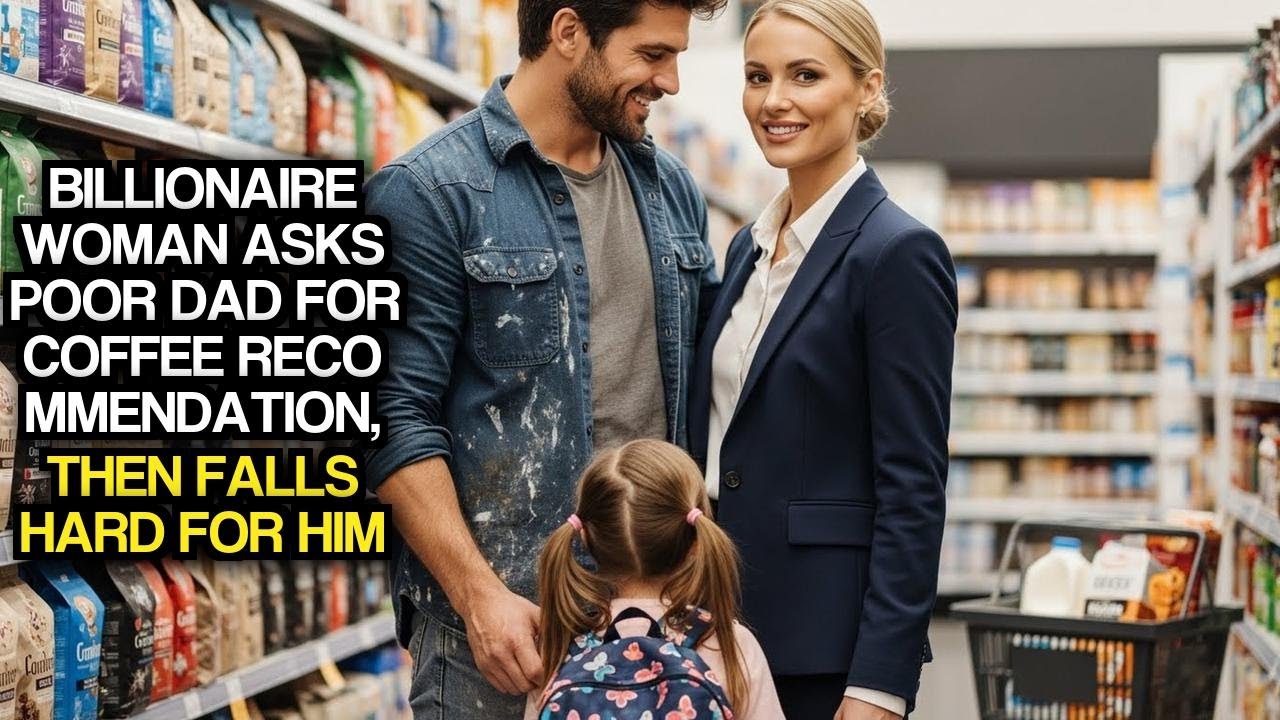 Billionaire Woman Asks Poor Dad For Coffee Recommendation, Then Falls Hard For Him