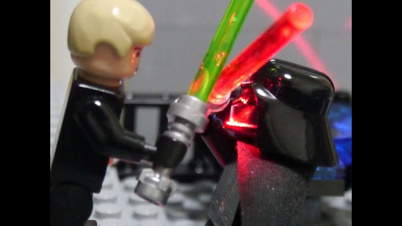 【レゴで再現】スターウォーズ　エピソードⅥ　ルーク　スカイウォーカー　対　ダースベイダー