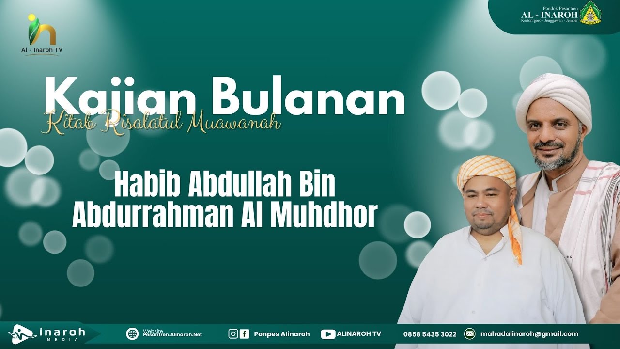 Kajian Rutianan Kitab Risalatul Muawwanah