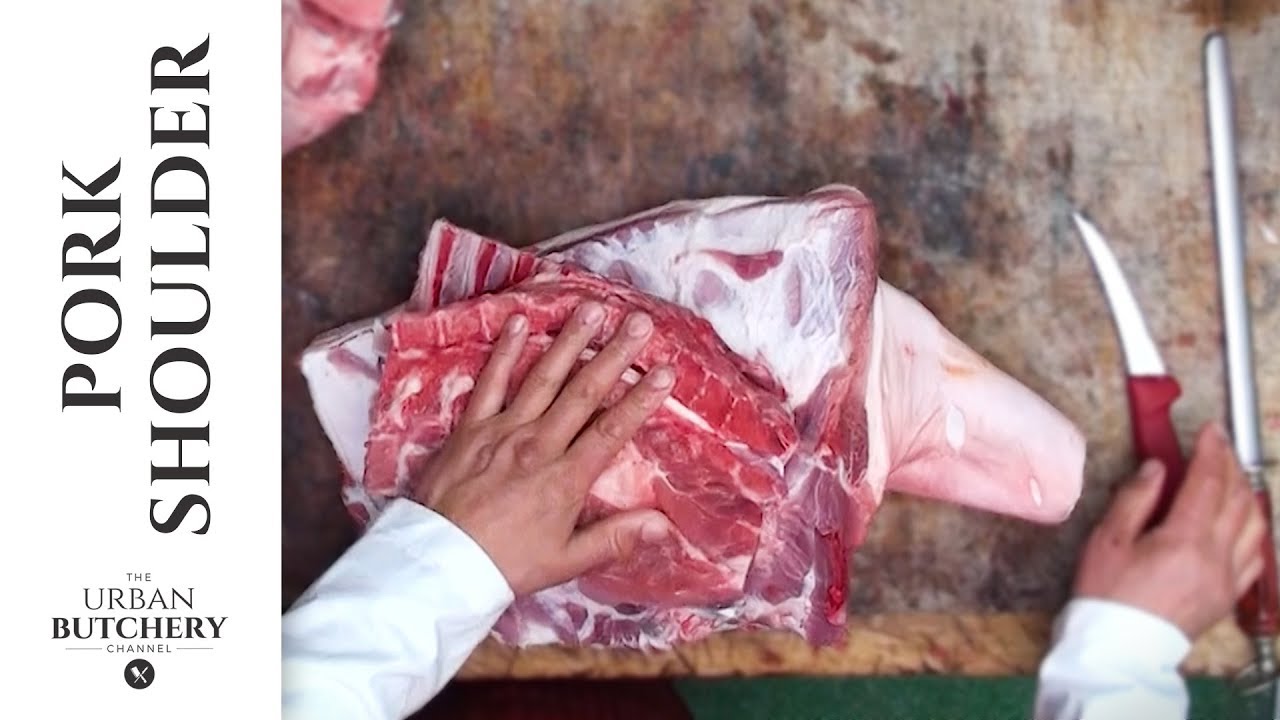 Butcher a Pork Shoulder like a professional