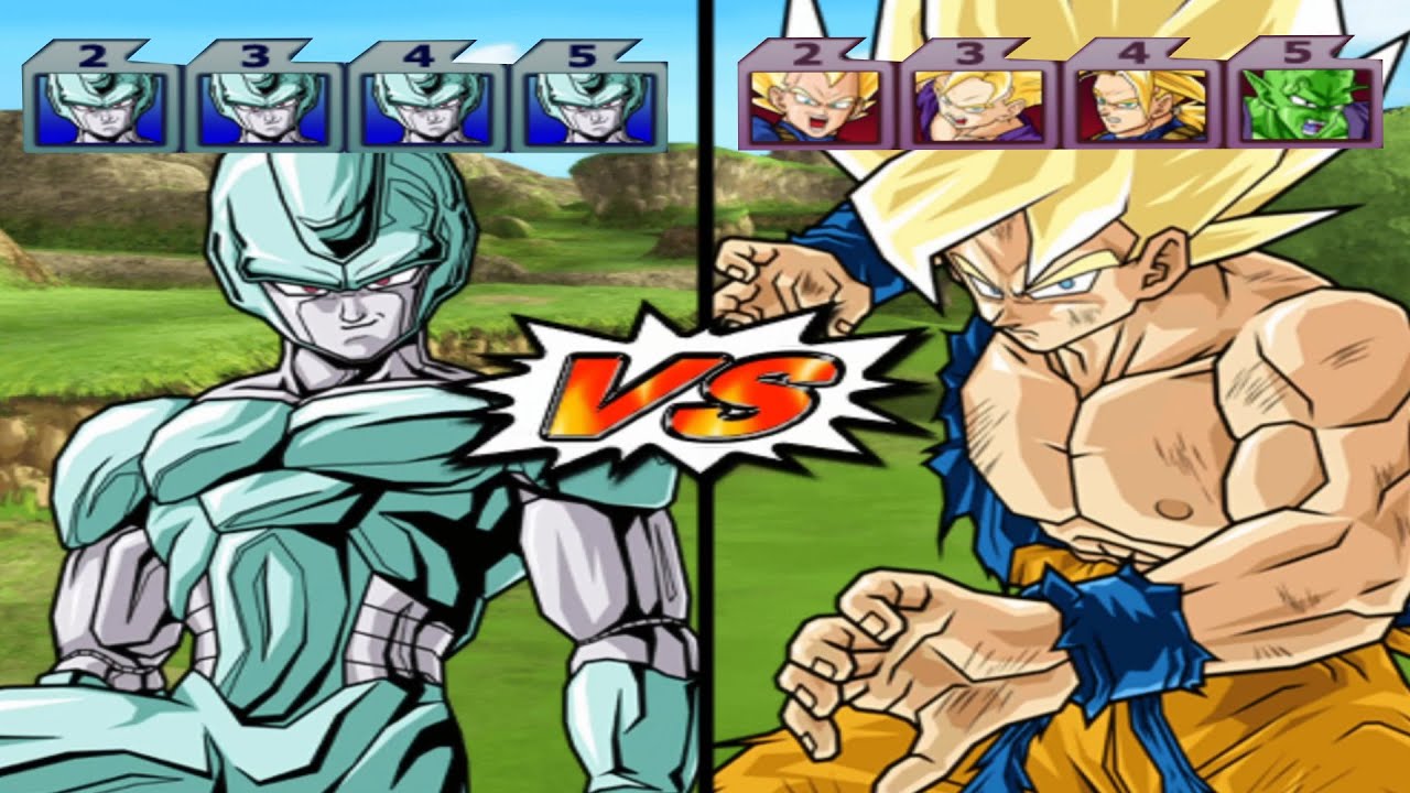 5 Meta Cooler VS  Z Fighters || DBZ Budokai Tenkaichi 3 [HD] Gameplay