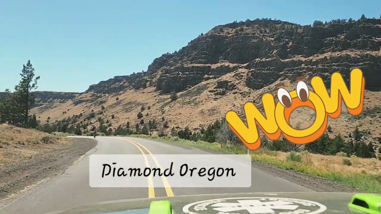 Diamond Oregon| Travel VLOG DASH CAM VIEW POV Summer