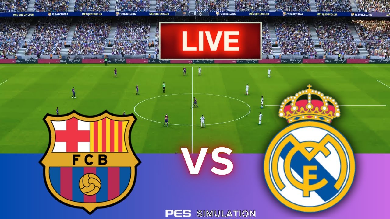 Barcelona vs Real Madrid - Supercopa Supercopa de España Final | 2025/26 Full Match - PES 2021