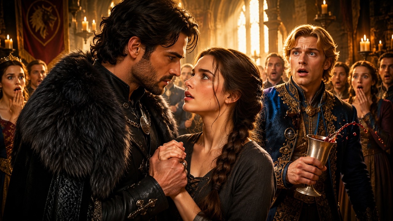 Her Former Mate Expected Her to Arrive Alone &mdash; The Entire Hall Fell Silent When Alpha King Took Her.
