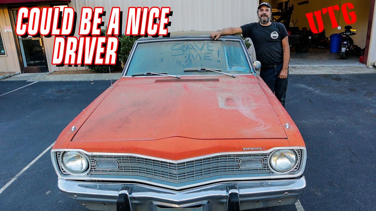Neglected Survivor 1973 Dart Swinger Walk Around And Revival - Will It Run?