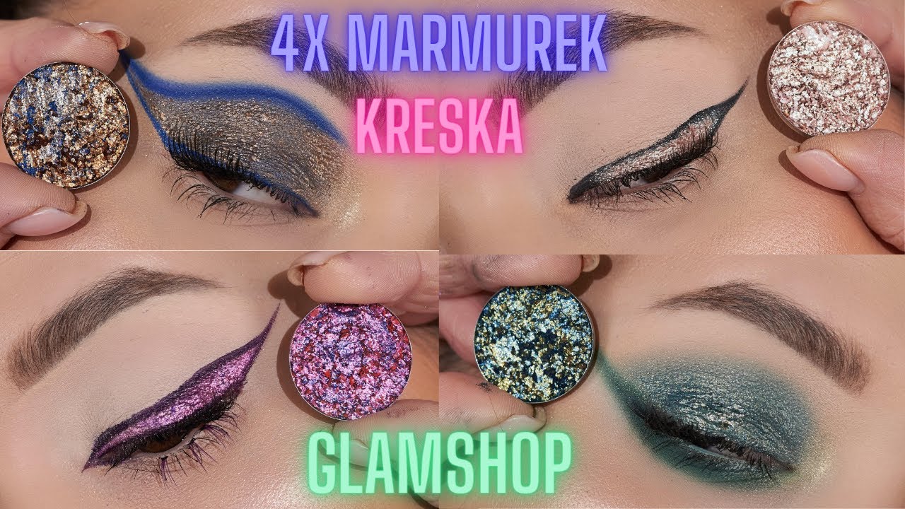 💜MARMURKI  💙|| 4 x KRESKA || Glamshop | Tusz do rzęs | Testujemy nowości 😱