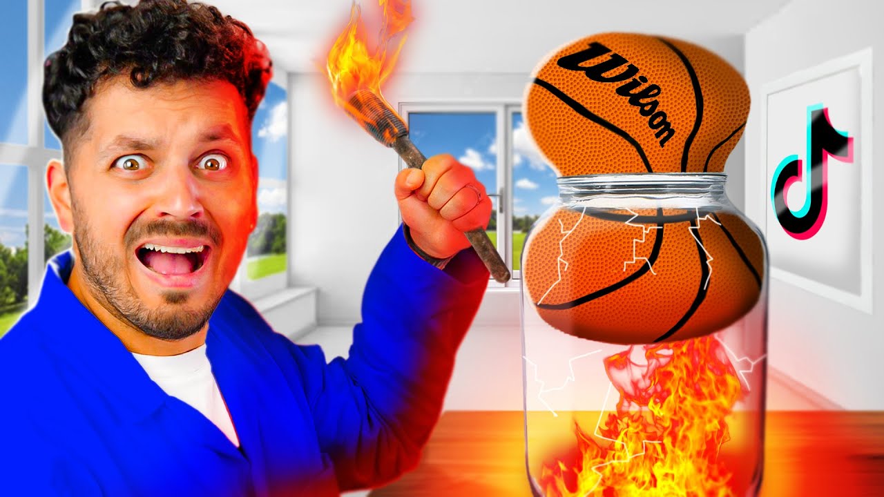 J'ai testé les PIRES expériences TikTok ! #3 (EXPLOSION)