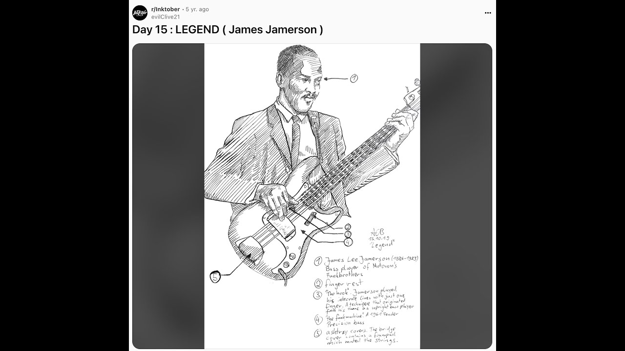 JR Walker & The All Stars - Mutiny (James Jamerson isolated BASS + DRUMS + MUSIC)