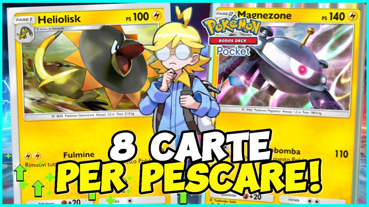 FAST ed UNICO! Deck Heliolisk e Magnezone su Pokemon TCG Pocket!